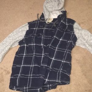 Hollister Hooded Flannel